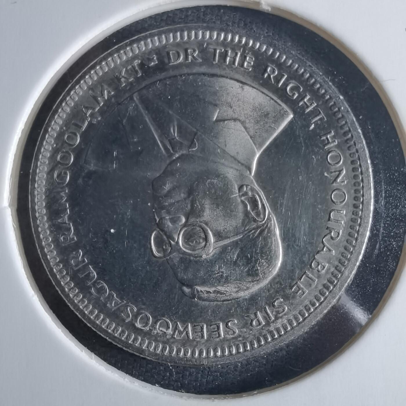 沼泽如烟--第970场 毛里求斯1997年半卢比