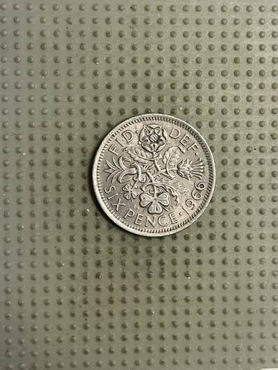 2026年第17场各国散币拍卖（总第167场） - 英国1966年6便士