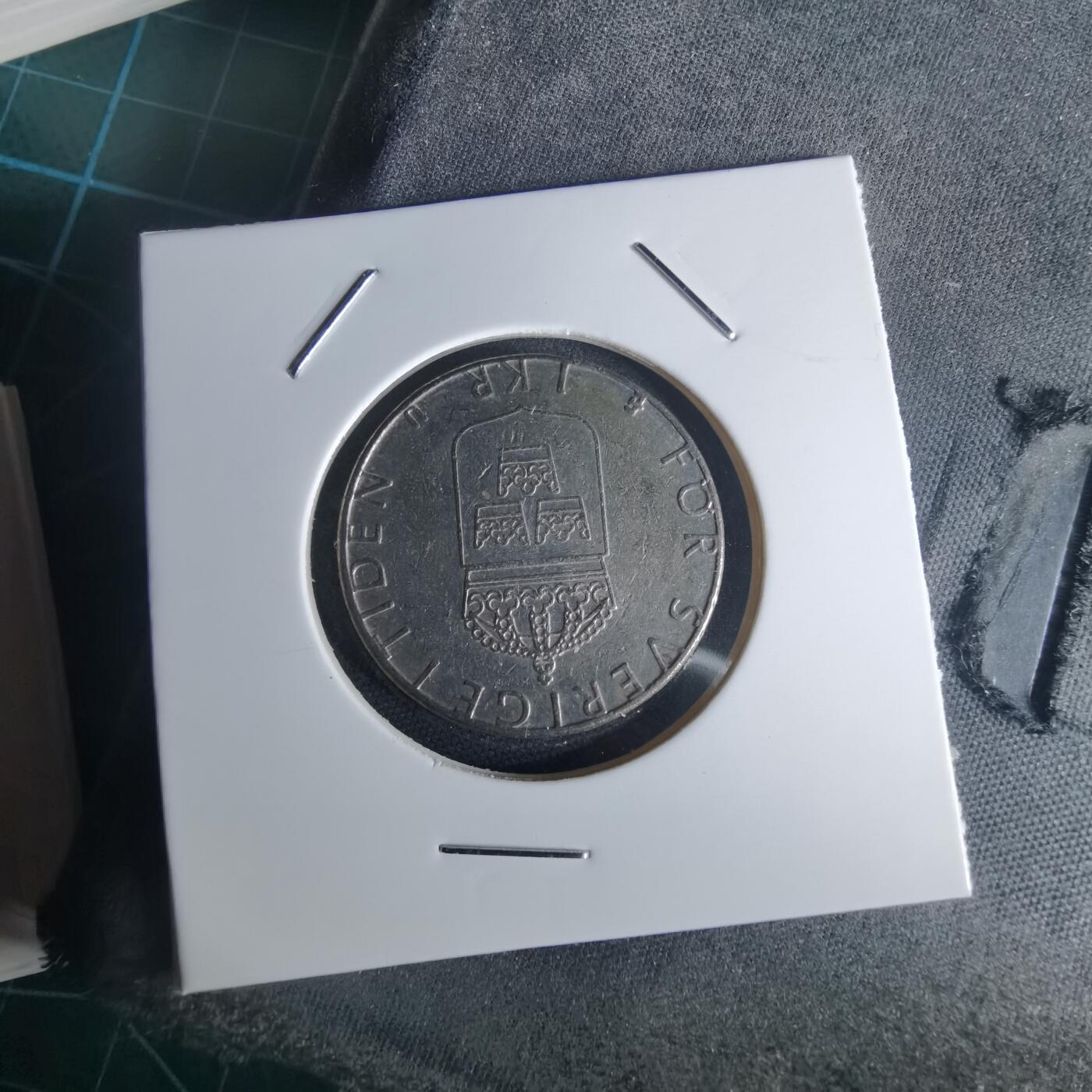 沼泽如烟--第971场 瑞典1977年1克朗