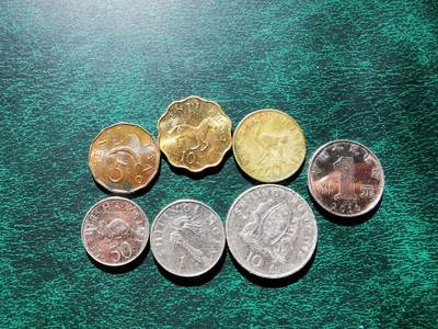 零零发外国硬币拍卖 无佣金 - 坦桑尼亚一组