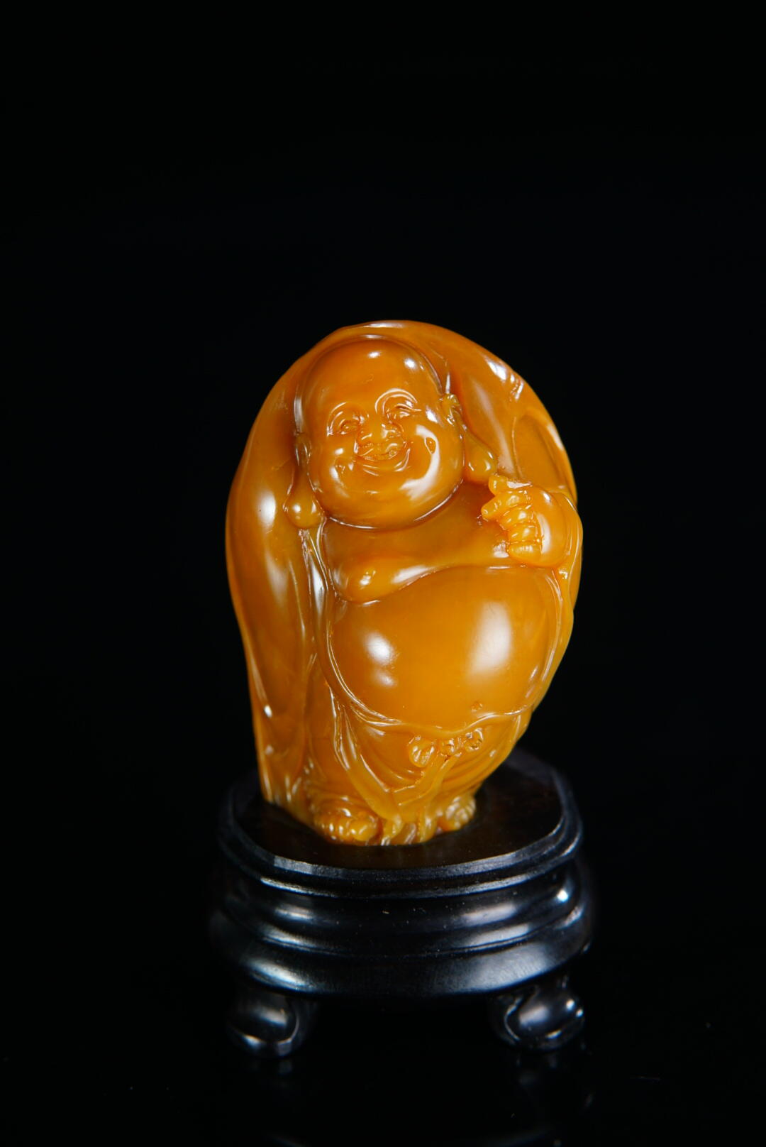 方寸藏珍·寿山田黄印章专场（一） 寿山田黄石《笑佛》摆件