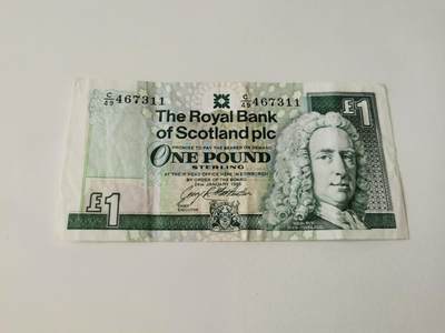 零零发流通品外国纸币拍卖 无佣金 - 苏格兰