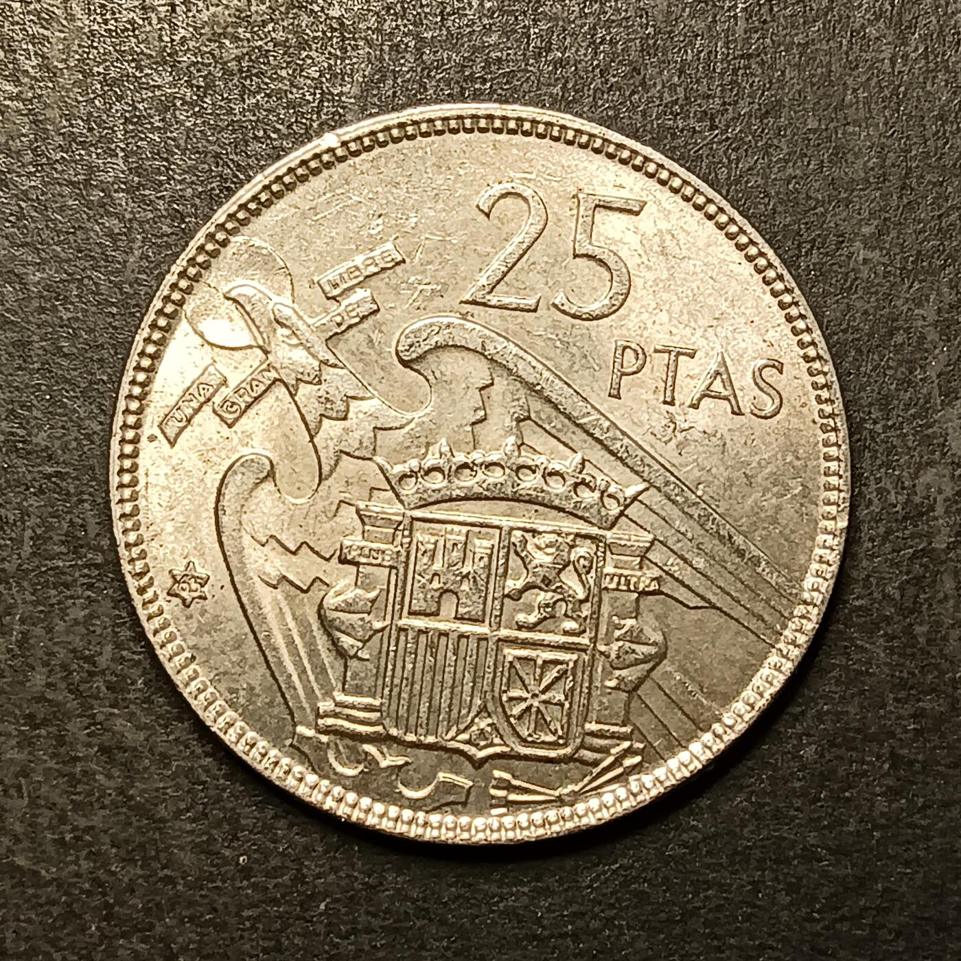 逸泉钱币2026A第五场A各国纸币沙俄散币纪念币系列A702-882 839 西班牙25分