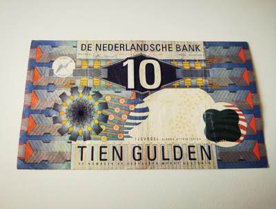 零零发流通品外国纸币拍卖 无佣金 - 荷兰 折痕明显