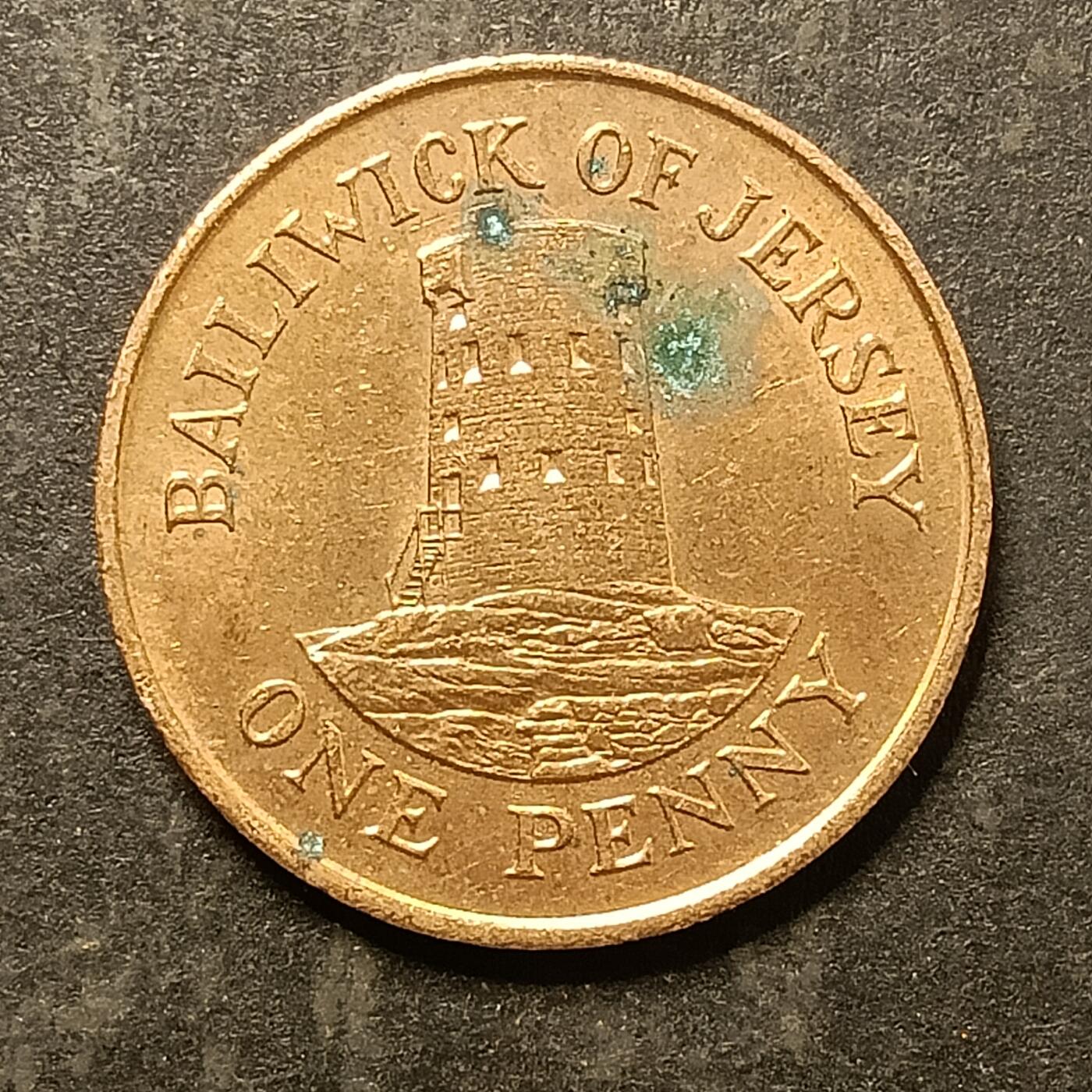 逸泉钱币2026A第五场A各国纸币沙俄散币纪念币系列A702-882 753 英国皇家属地泽西岛1便士