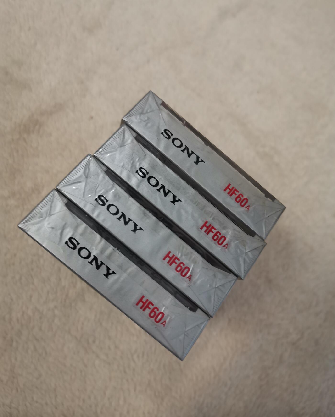 流金岁月•腊八八宝集锦集粹 八十年代索尼磁带四支（独立包装，未开封）