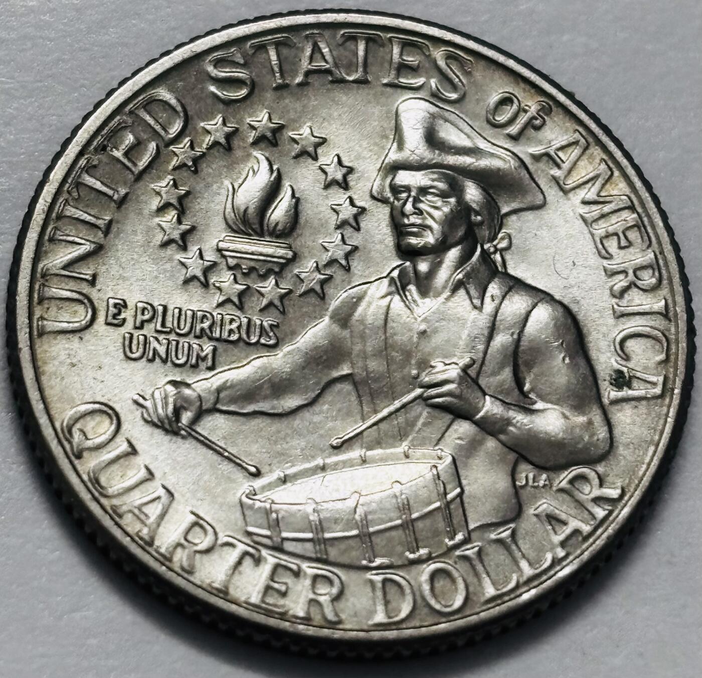 文馨钱币收藏 2026新年第四场（第 290 场）【长期接代拍品】 原光好品 1976 年美国建国 200 周年 25 美分纪念币