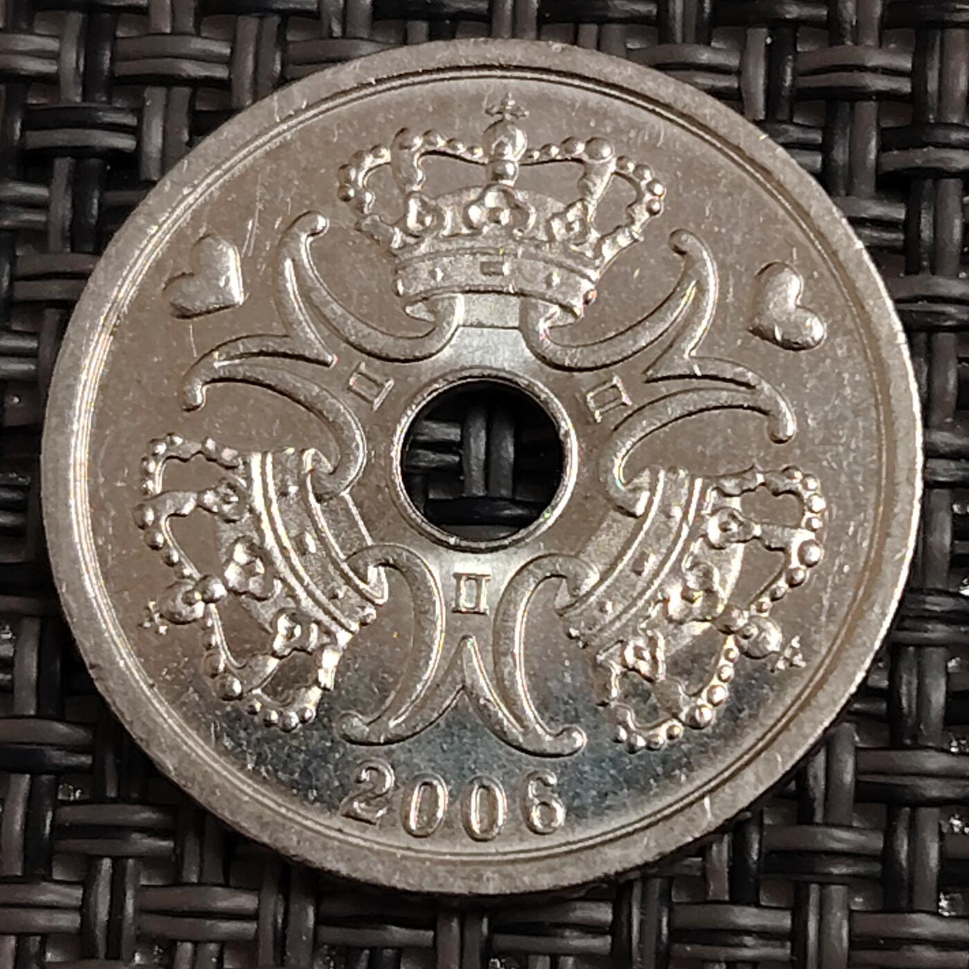 布加迪🐬～世界钱币(上海)🌾第 271 期 /  各国套币和散币 丹麦🇩🇰 2006年 1克朗