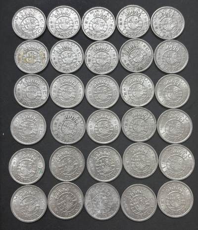 文馨钱币收藏 2026新年第四场（第 290 场）【长期接代拍品】 - 原光，带光 1968 年澳门大一元一组 30 枚