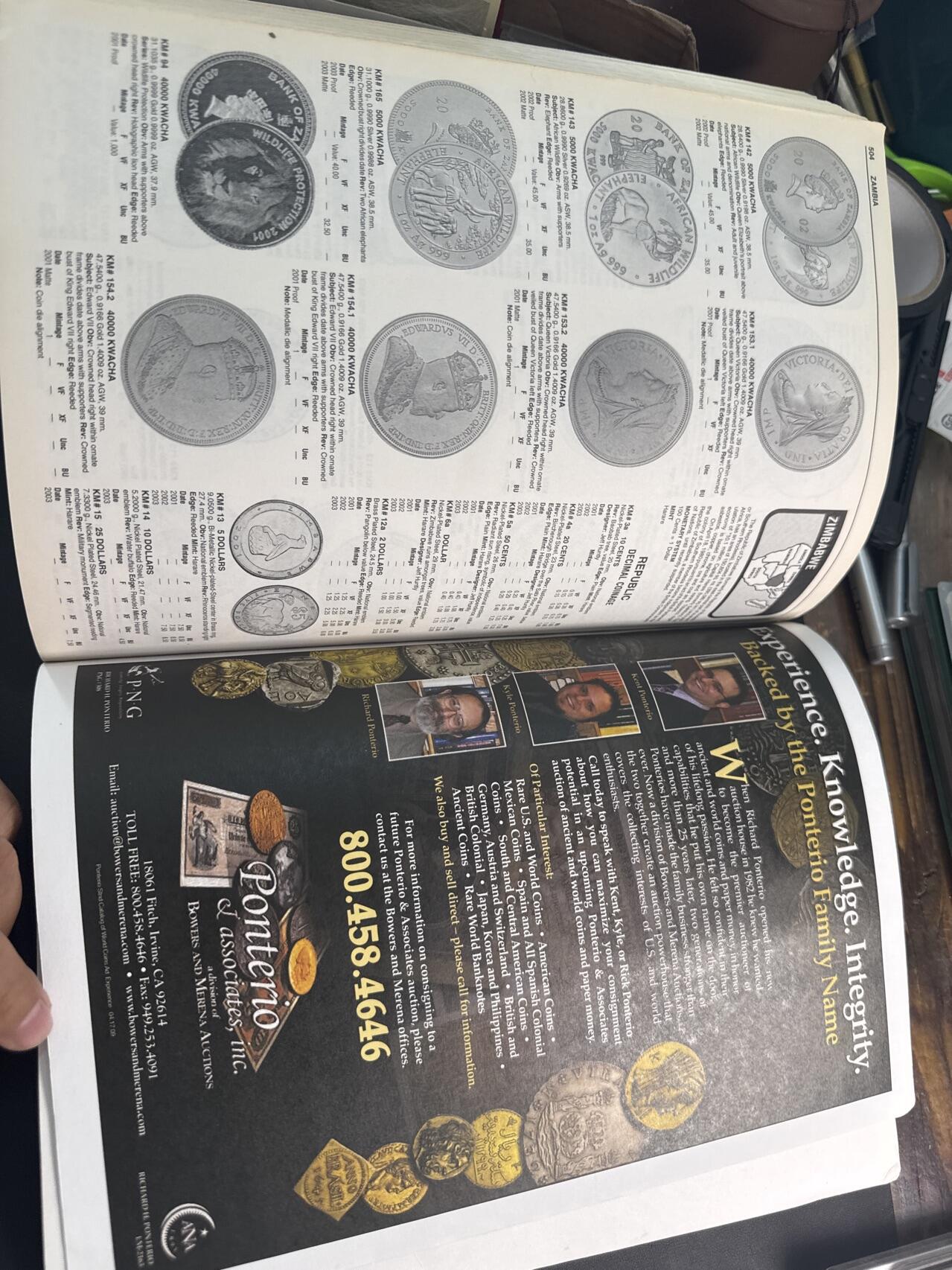 ❤️【币观天下】❤️ 第340期钱币拍卖- 2026.1.23周五晚上6点半场-长期征集拍品 克劳斯钱币目录2001至今第四版