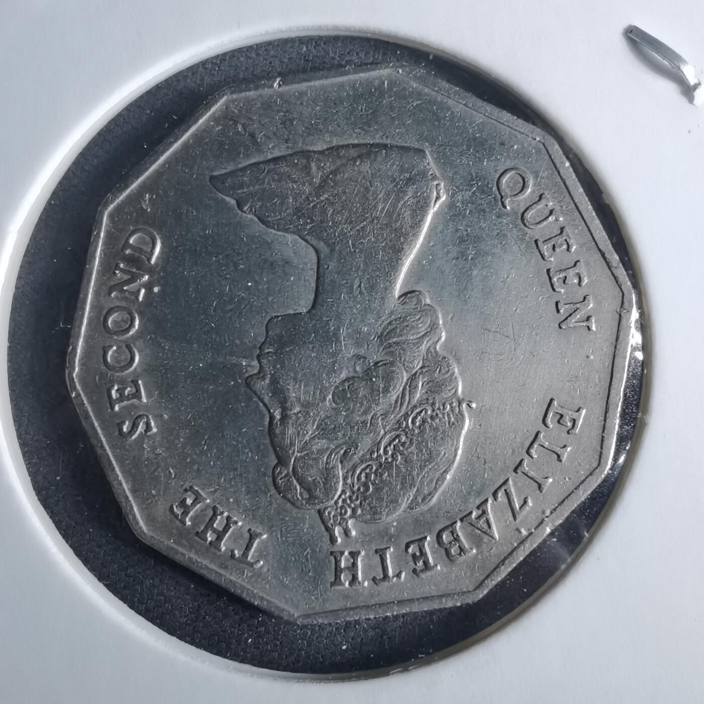 沼泽如烟--第970场 东加勒比1989年一元