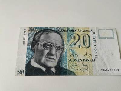 零零发流通品外国纸币拍卖 无佣金 - 芬兰20
