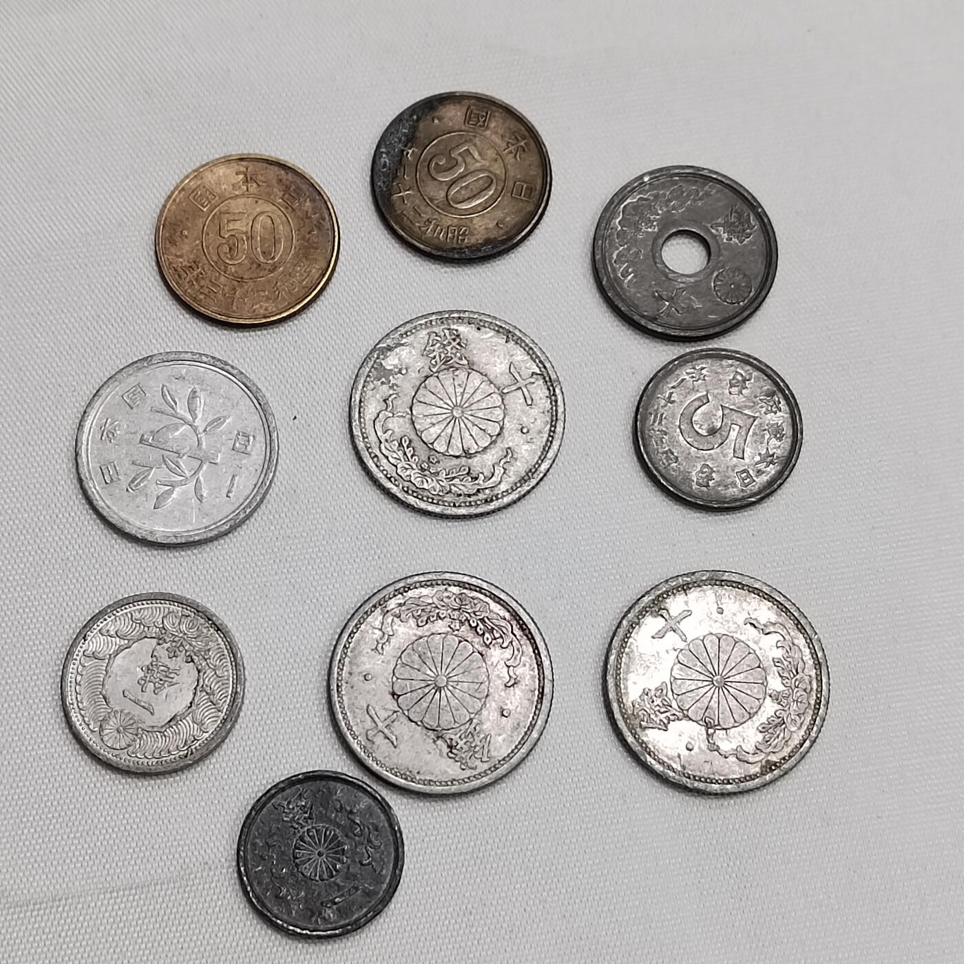 PCAI钱币  22-726  日本币专场