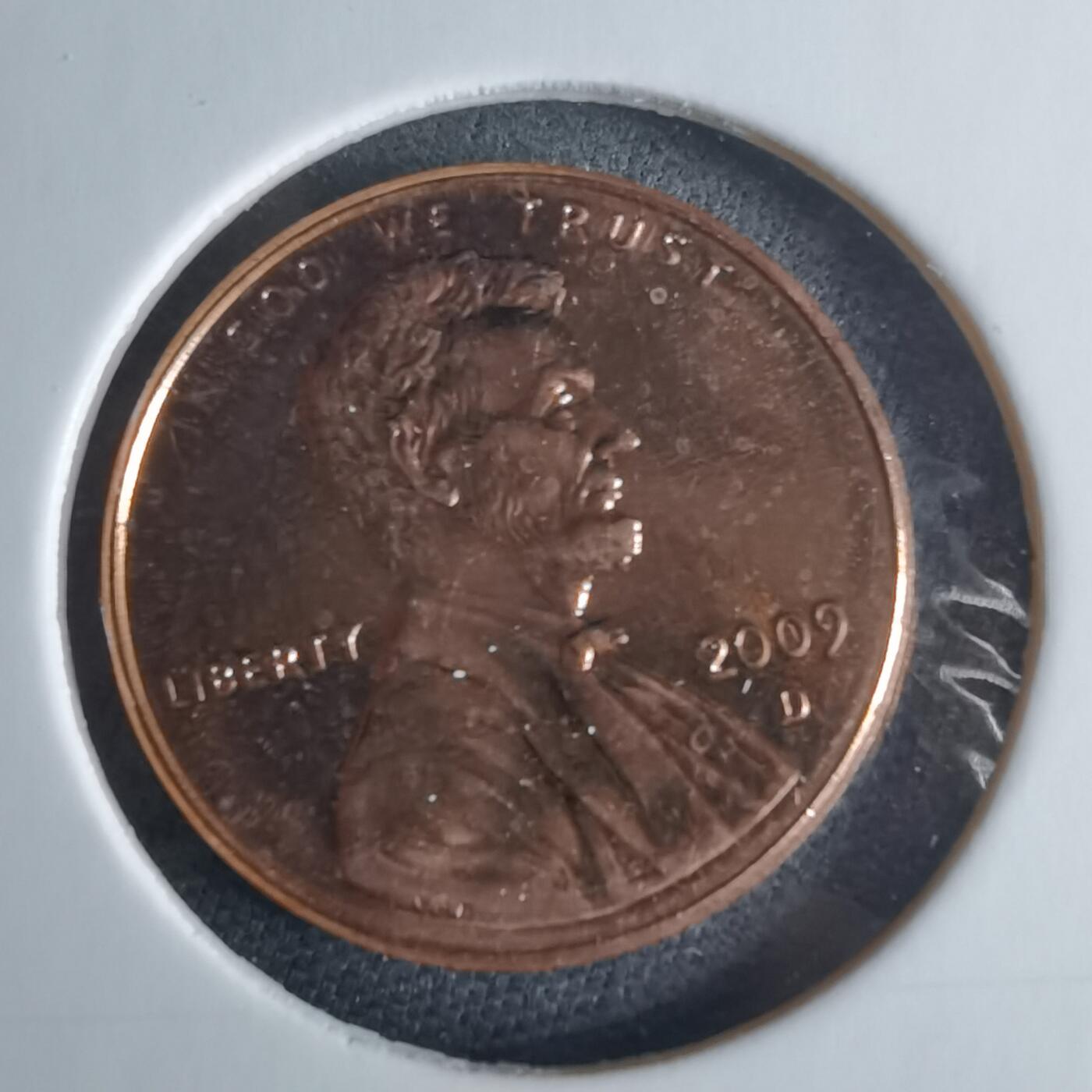 沼泽如烟--第970场 美国2009年一分纪念币