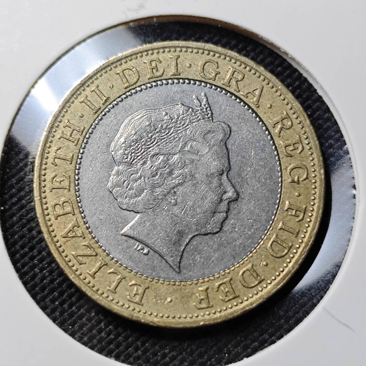 KK钱币收藏小铺  第388期  2月预留时间 周末发货  英国2镑