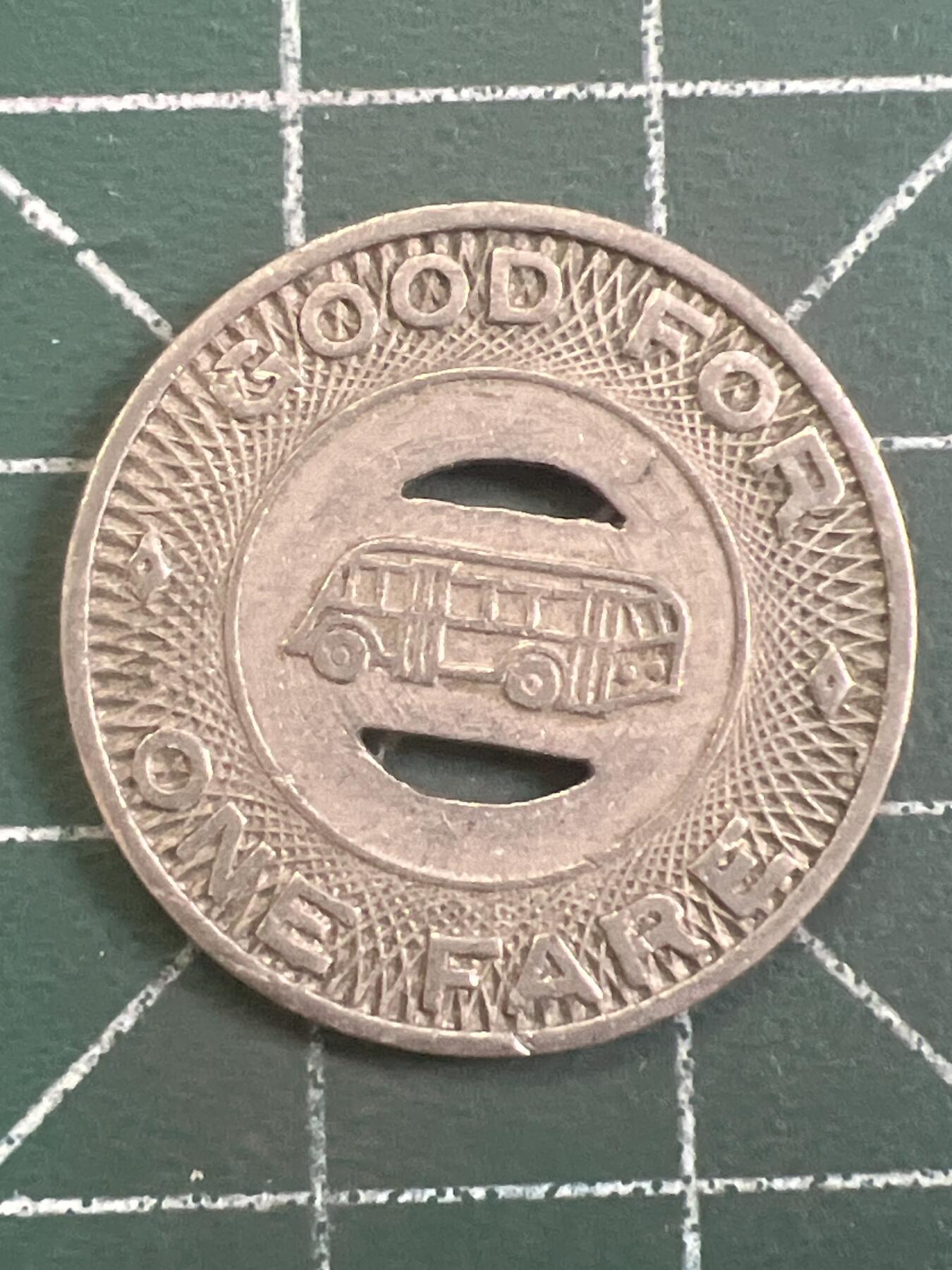 第1104 硬币专场 （无押金，捡漏，全场50包邮，偏远地区除外，接收代拍业务，本店十天发一次货） 公交代用币