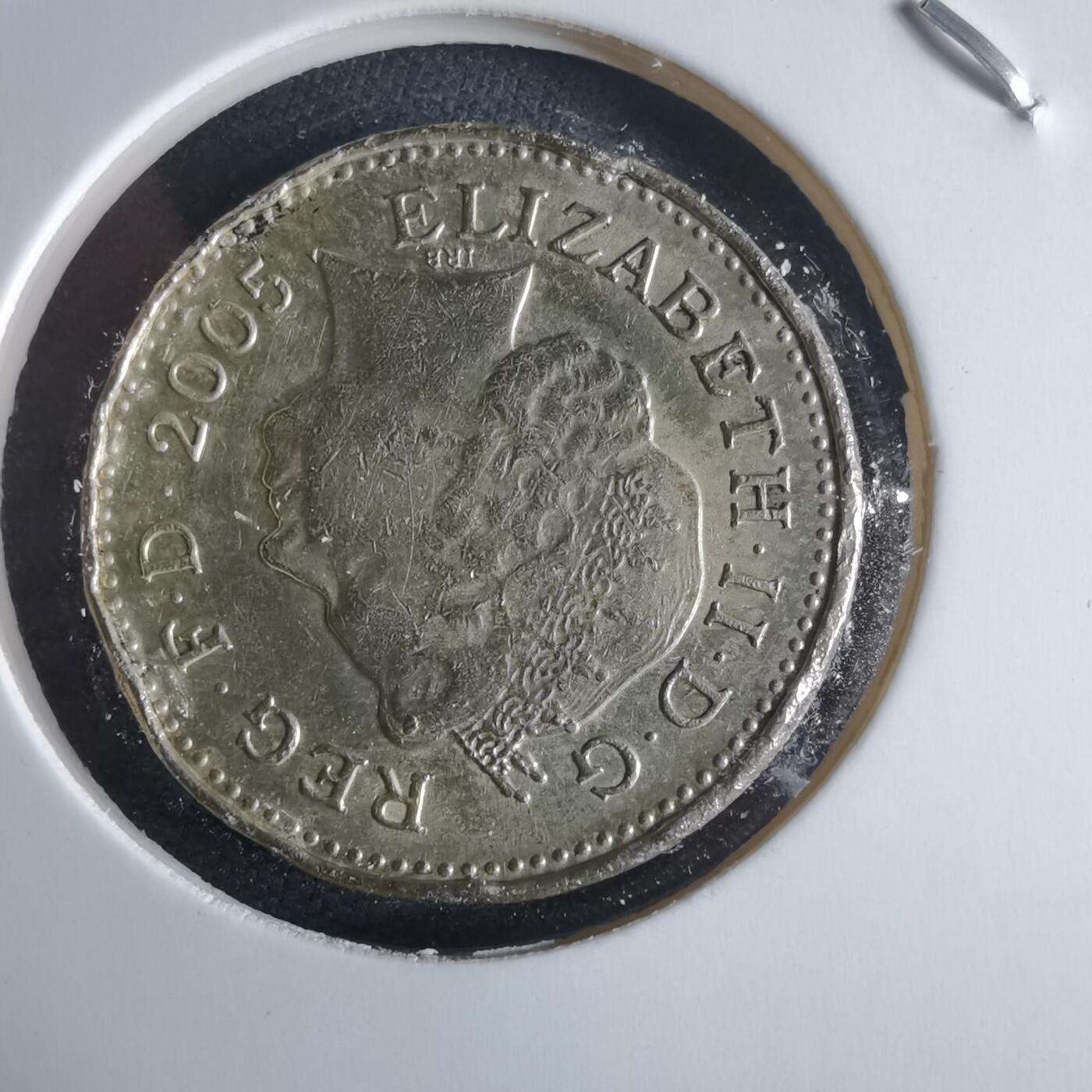 沼泽如烟--第970场 英国2005年一磅