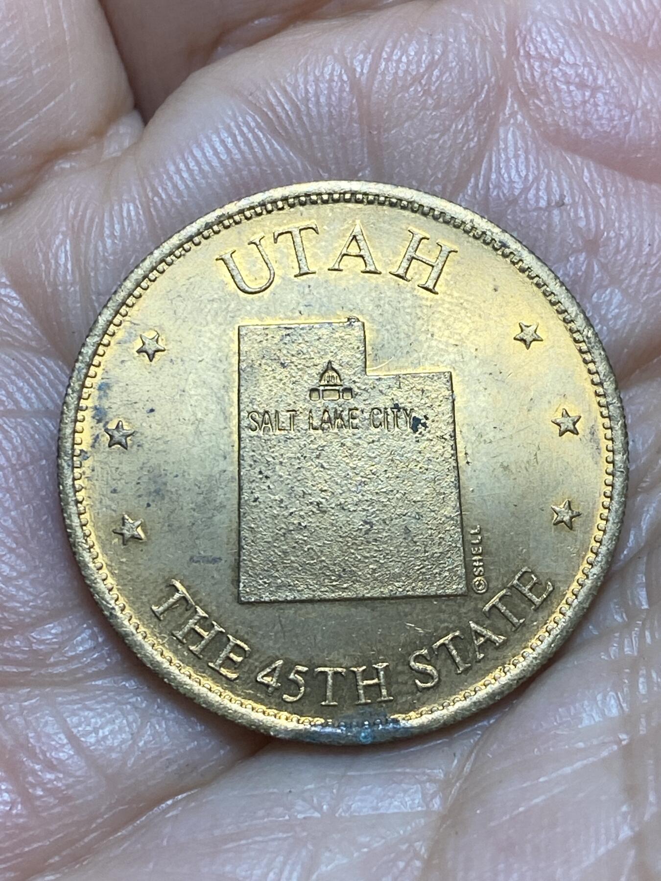 2026年第十三场(总第一百八十二场）外国好品散币场(免佣金) 美国🇺🇸犹他州纪念章