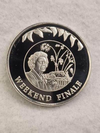 G&W世界散币，银币处理专场（第44场） - 福克兰2002年50便士  伊丽莎白二世登基50周年  克朗型