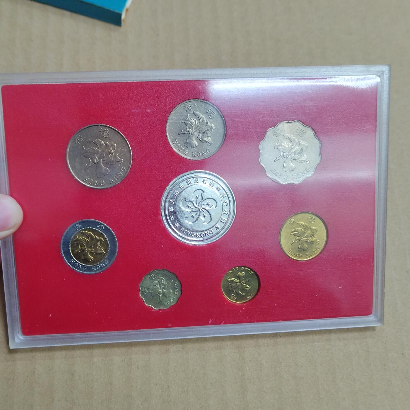 PCAI钱币  22-725  外国硬纸币专场 香港套币