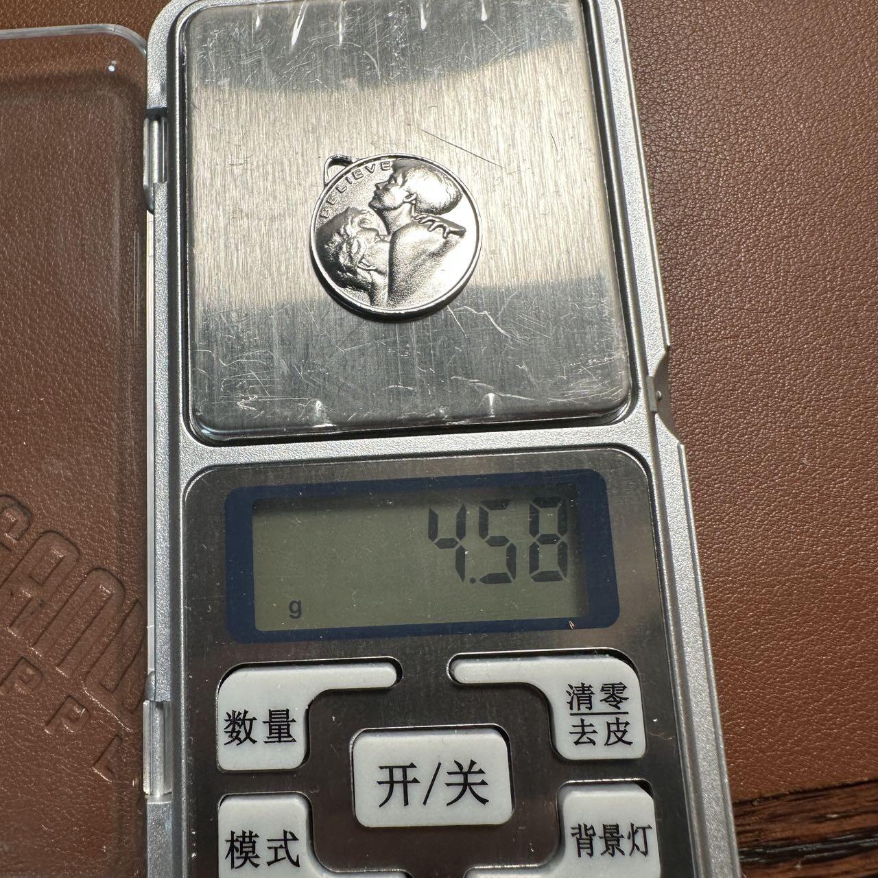 蒂克钱币-第55场 日本章 企业章拍卖 电影《人鬼情未了》（Ghost）在日本上映发行纯银纪念章 20mm 4.58g