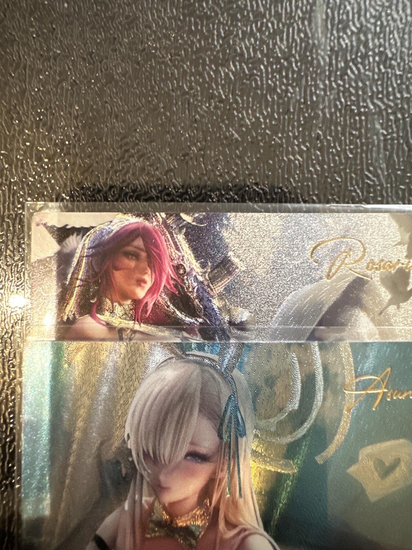 童年记忆卡牌第四期 藏无缺 明日奈+莉雅