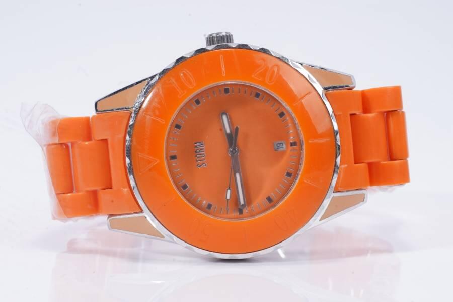 上海都达杂项专场五（全场包邮） STORM牌 橙色石英手表（正常能走）