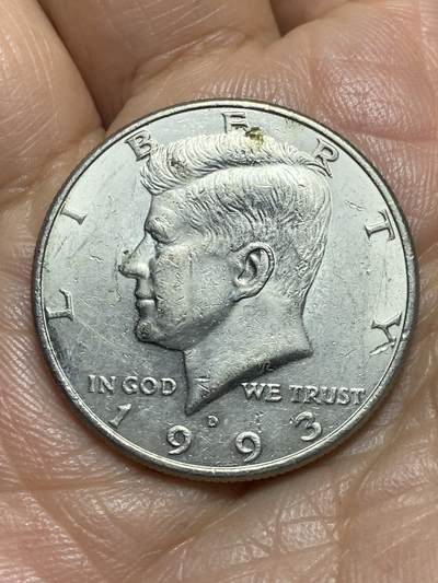 2026年第十三场(总第一百八十二场）外国好品散币场(免佣金) - 美国🇺🇸1993年半美元(肯尼迪1/2元第四版，D标丹佛造)