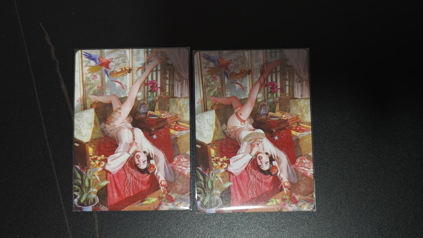 玉楼春卡牌第一期 燎原妖姬传 刷子 人间传 李桂姐 幻彩双服饰