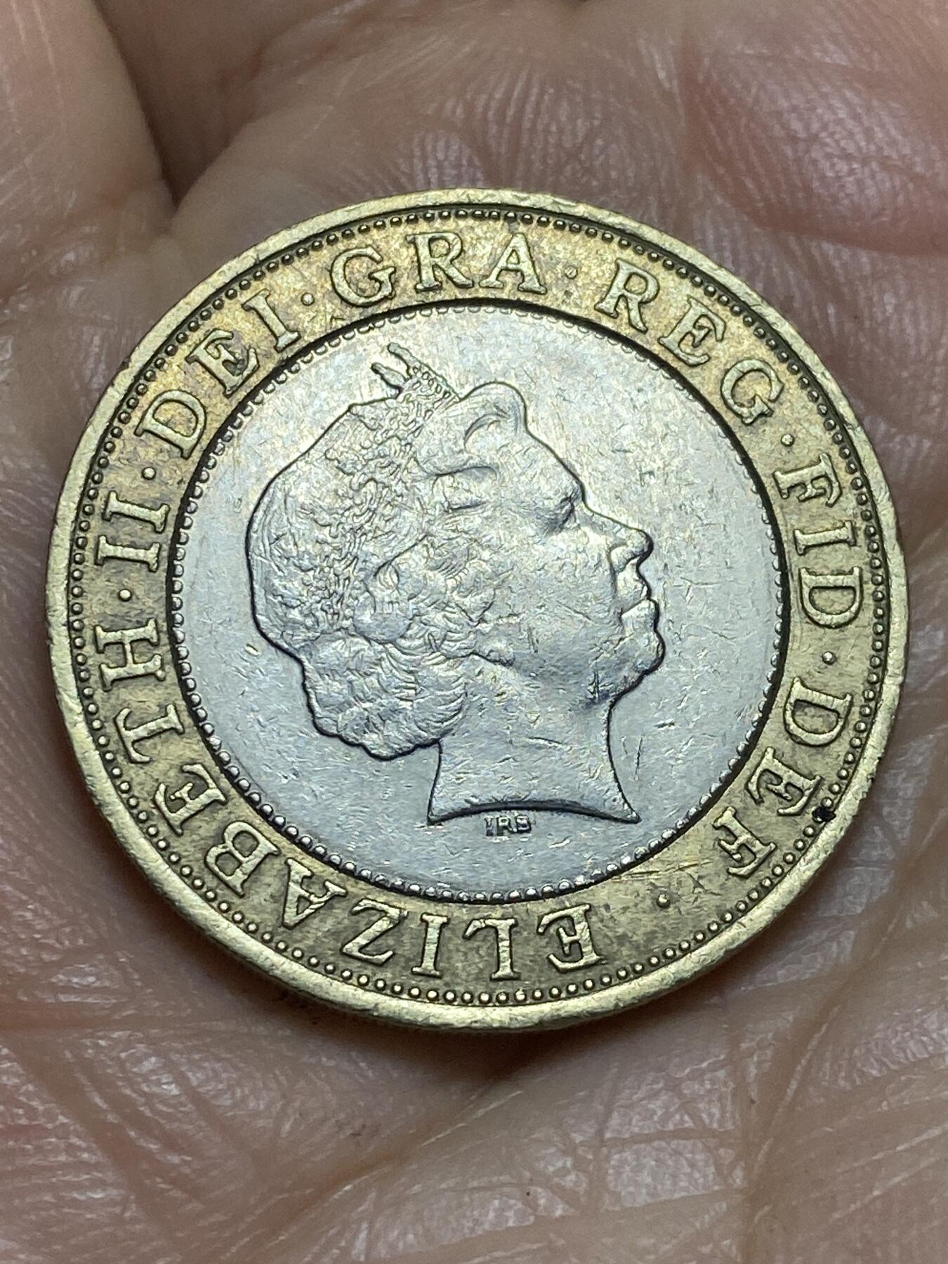 2026年第十三场(总第一百八十二场）外国好品散币场(免佣金) 英国🇬🇧2004年2英镑(理查·特里维西克制造世界第一台铁路蒸汽车运行200周年纪念币)