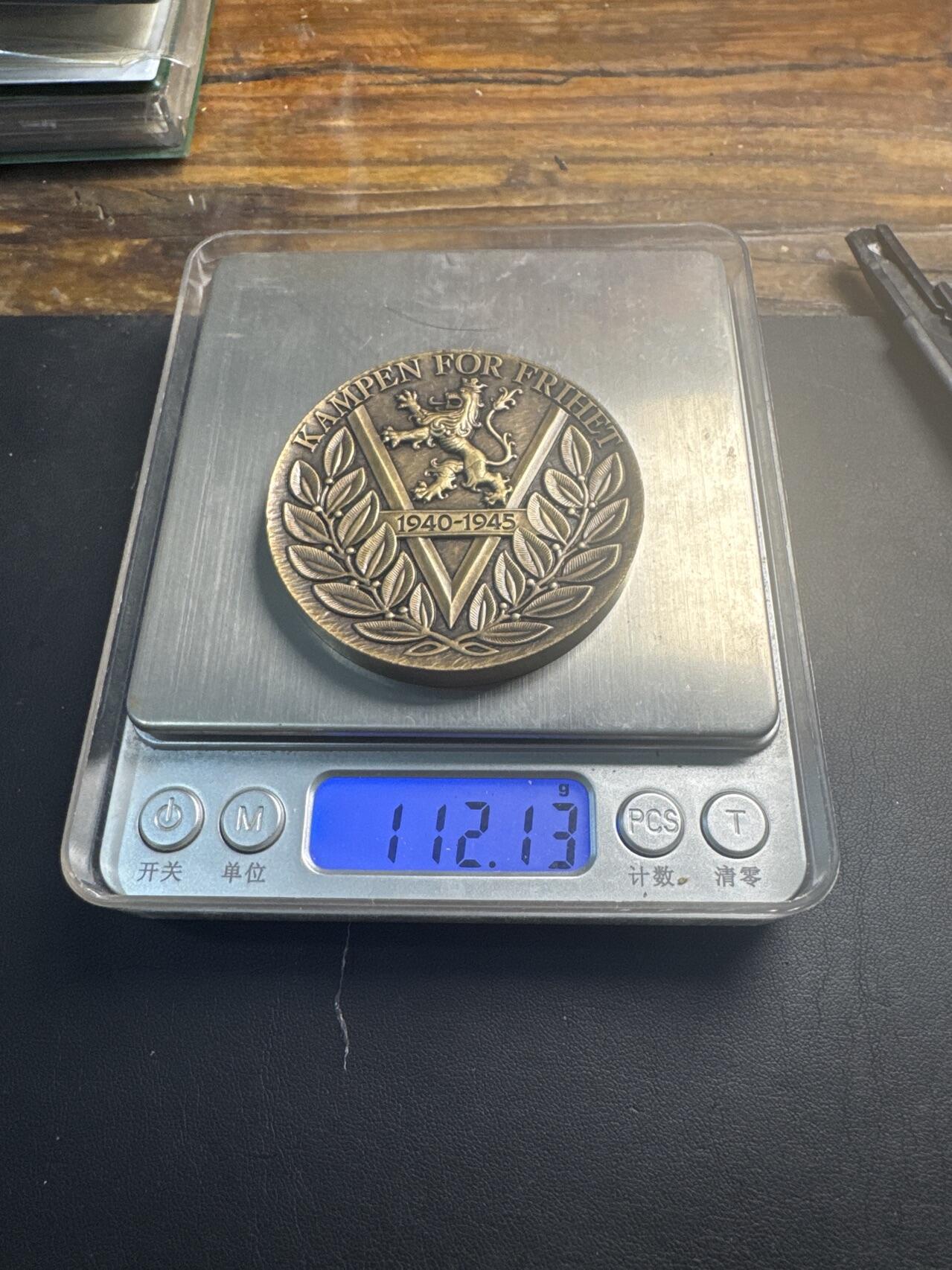 ❤️【币观天下】❤️ 第340期钱币拍卖- 2026.1.23周五晚上6点半场-长期征集拍品 挪威发行第二次世界大战为自由而战系列纪念章