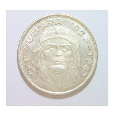 意大利造 世界伟人切格瓦拉解放拉美 高浮雕精制镀银章 35MM - 意大利造 世界伟人切格瓦拉解放拉美 高浮雕精制镀银章 35MM