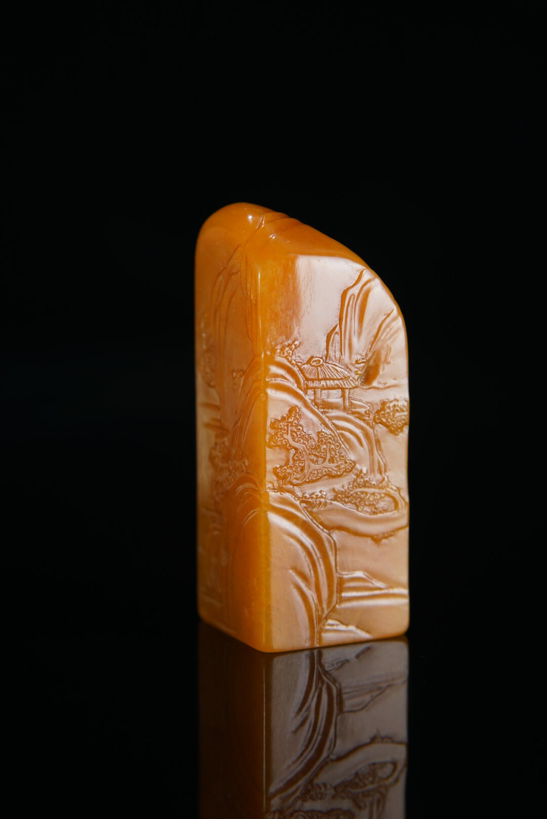 方寸藏珍·寿山田黄印章专场（一） 寿山田黄石《悟道》印章