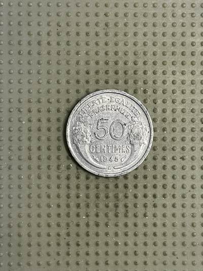 2026年第17场各国散币拍卖（总第167场） - 法国1945年50生丁