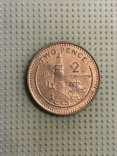 2026年第16场各国散币拍卖（总第166场） - 直布罗陀1999年2便士