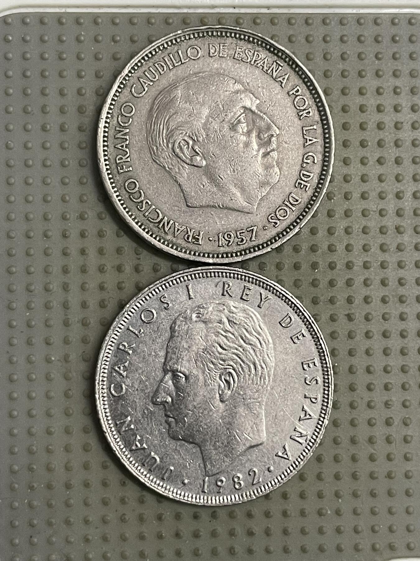 2026年第16场各国散币拍卖（总第166场） 西班牙25比赛塔2枚