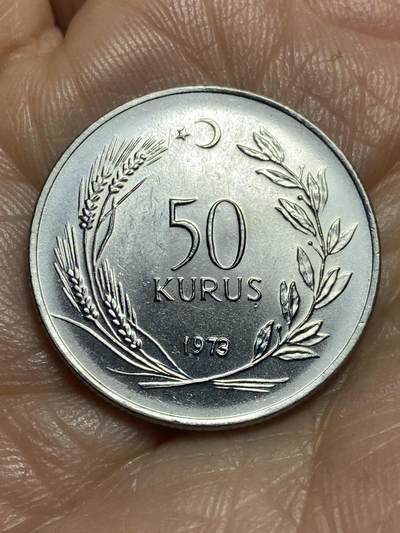2026年第十三场(总第一百八十二场）外国好品散币场(免佣金) - 土耳其🇹🇷1979年50库鲁什(FAO币，经典安纳托利亚新娘头像)