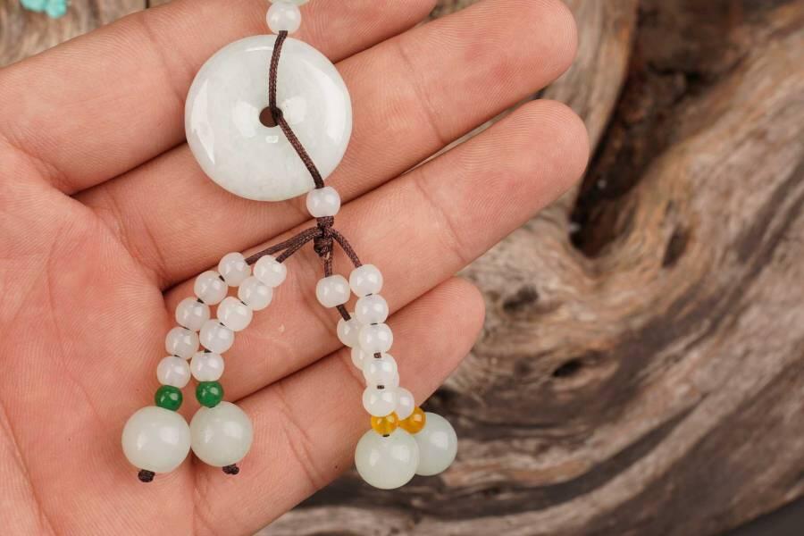 上海都达杂项专场五（全场包邮） 各式翡翠挂件 5件套