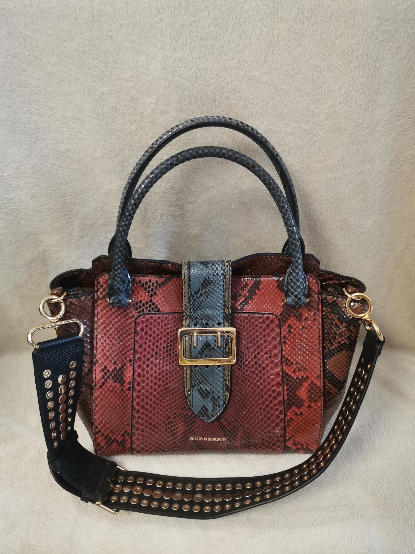 流金岁月•腊八八宝集锦集粹 2018年BURBERRY巴宝莉大号包（原价4万，鳄鱼皮，绝版，无发票，可查询）