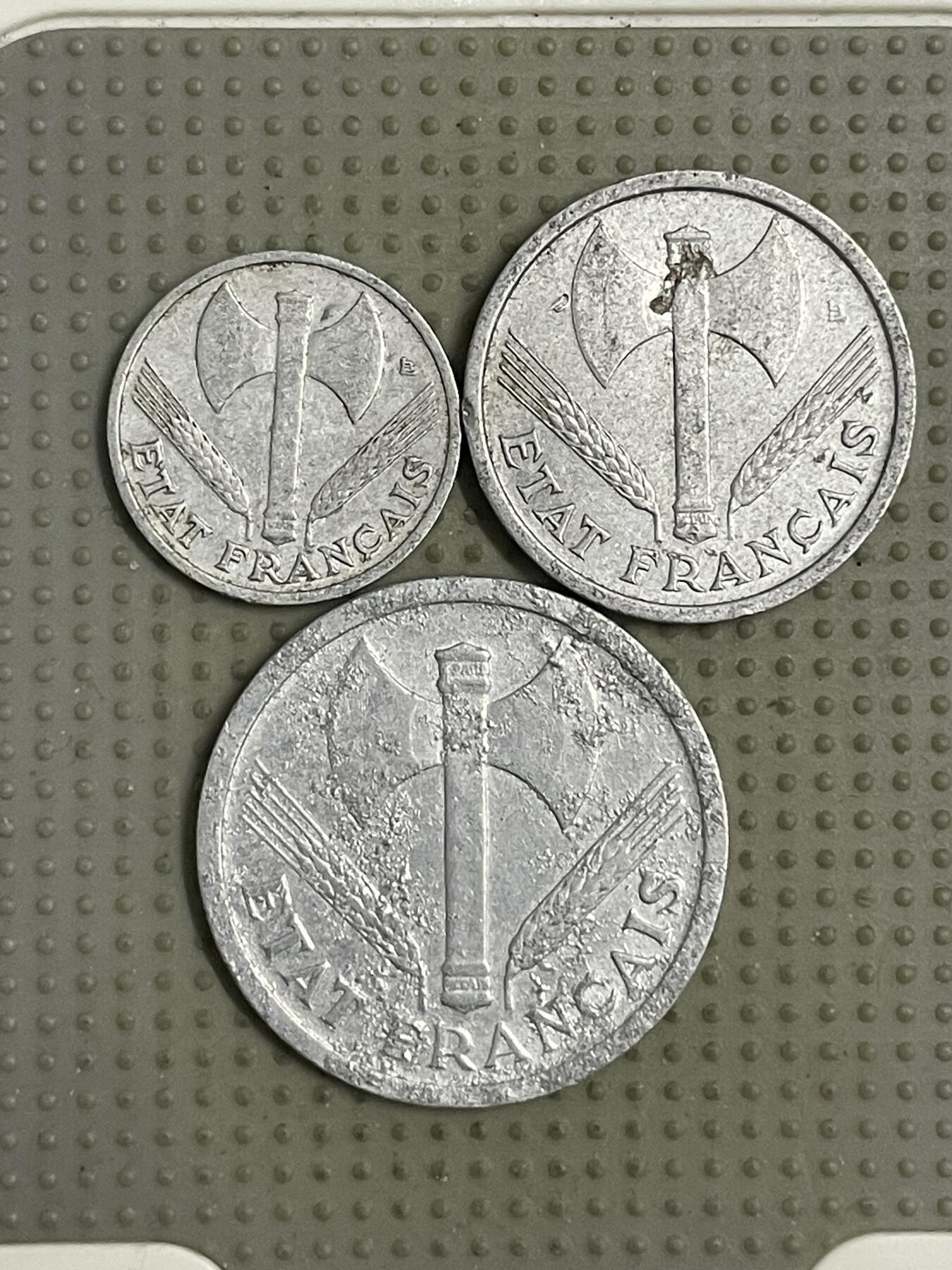 2026年第17场各国散币拍卖（总第167场） 维希法国3枚