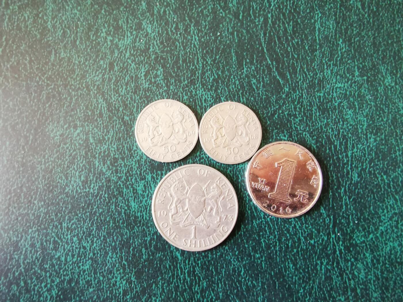 零零发外国硬币拍卖 无佣金 肯尼亚一组