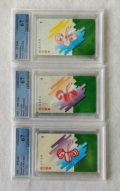 【琪哥网】评级磁卡综合场(124） - 【PCGS67】深圳市花