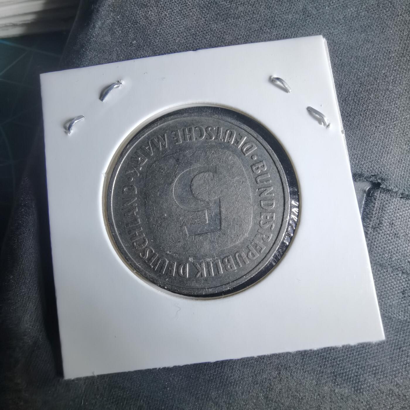 沼泽如烟--第970场 德国1975年5马克