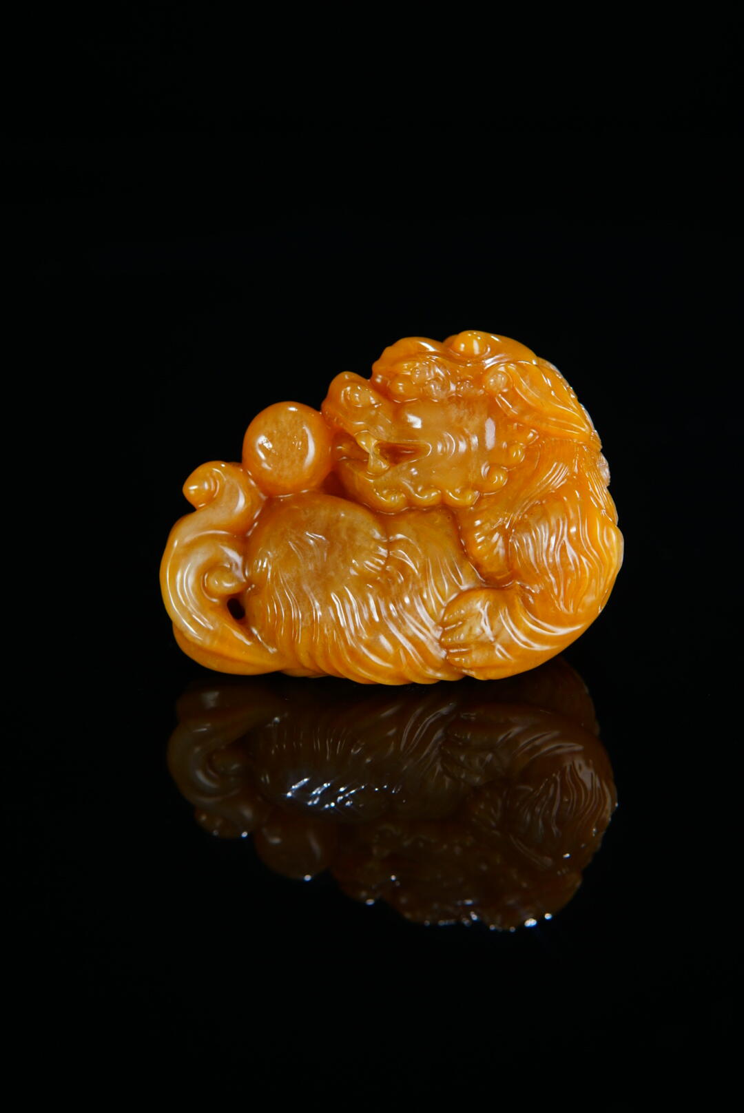 方寸藏珍·寿山田黄印章专场（一） 寿山田黄石《有求必应》把件