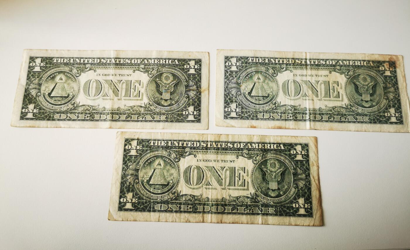 零零发流通品外国纸币拍卖 无佣金 3美刀