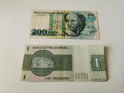 零零发流通品外国纸币拍卖 无佣金 - 巴西