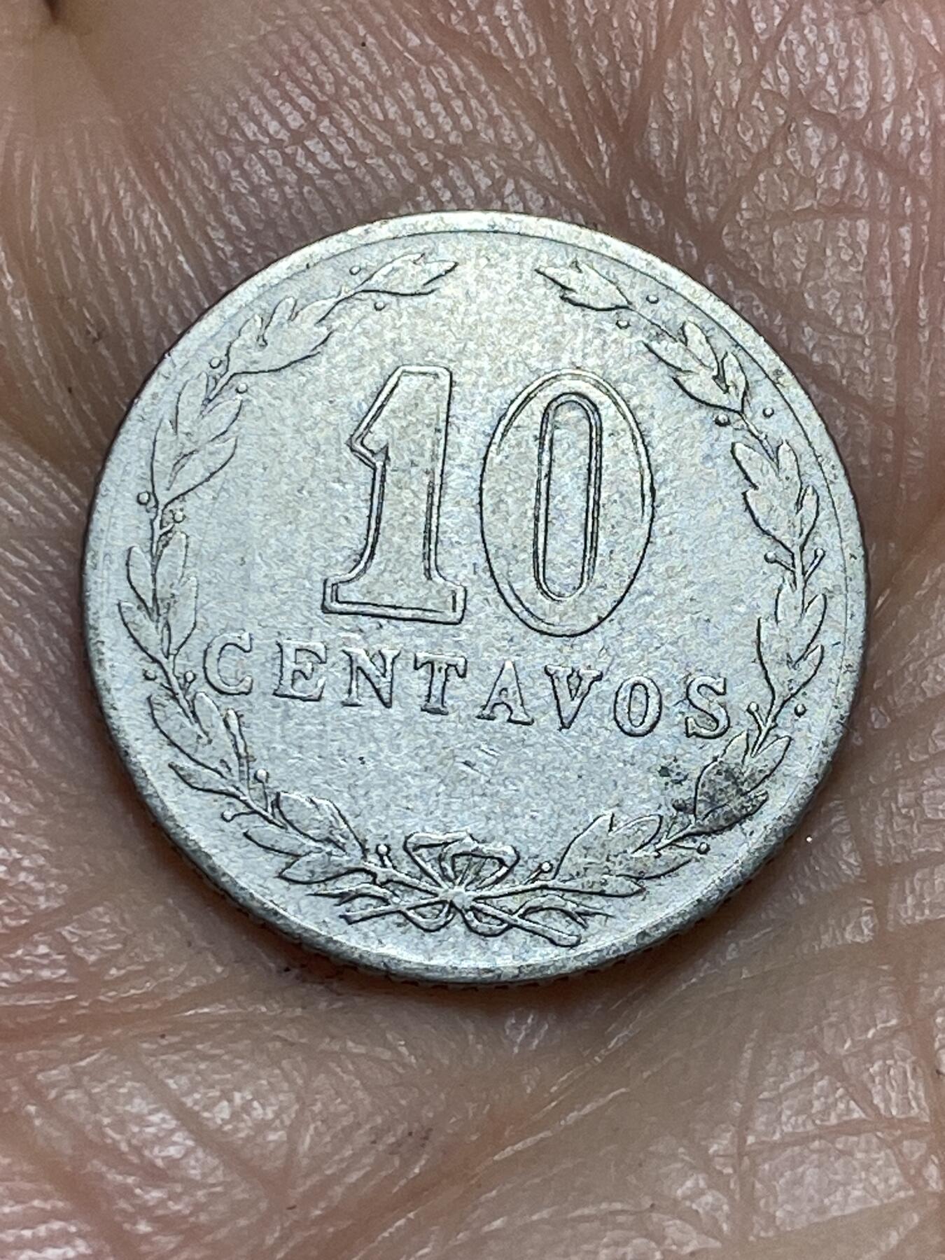 2026年第十三场(总第一百八十二场）外国好品散币场(免佣金) 早期年份–阿根廷🇦🇷1898年10分(1896–1950年第一版)