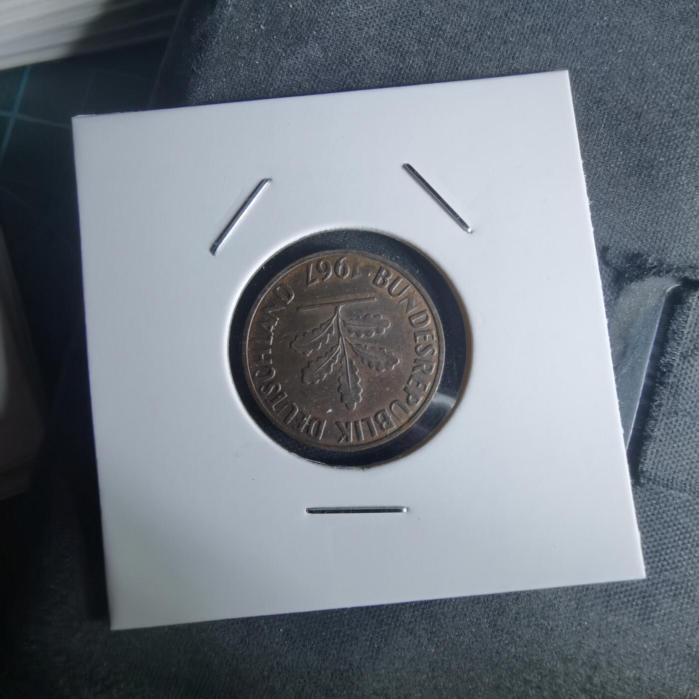 沼泽如烟--第971场 德国1967年2芬尼