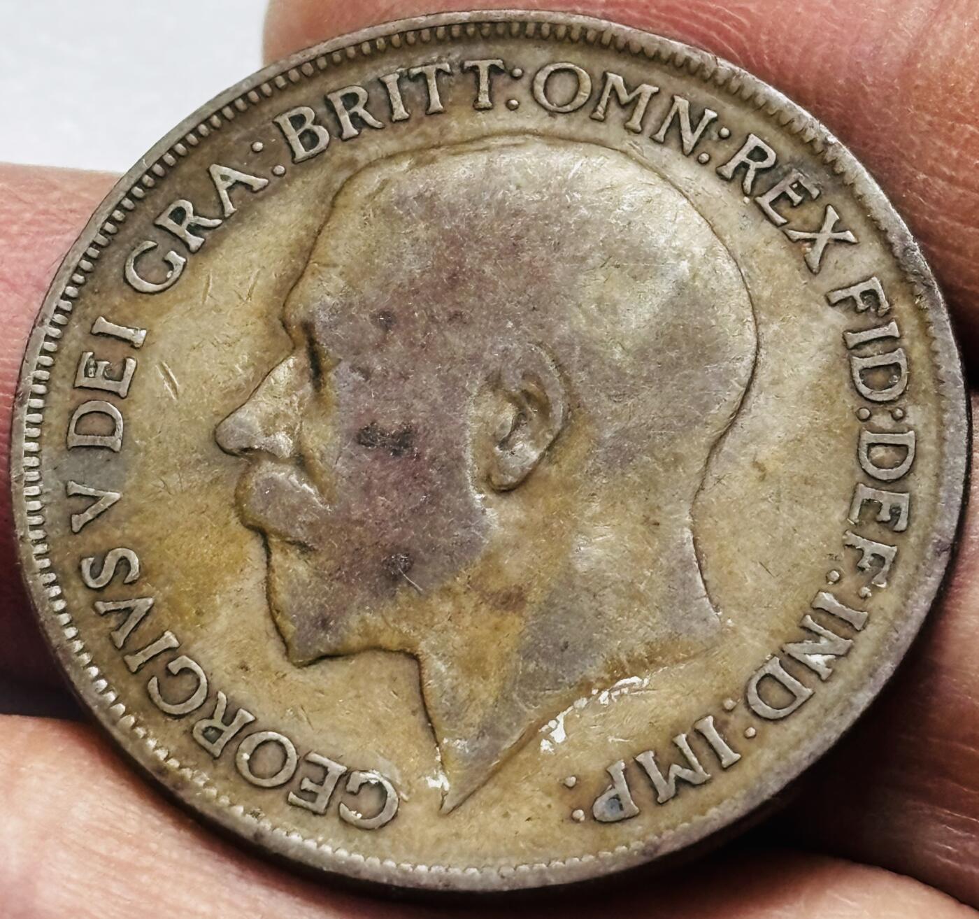 文馨钱币收藏 2026新年第四场（第 290 场）【长期接代拍品】 1921 年英国乔治五世 1 便士大铜币