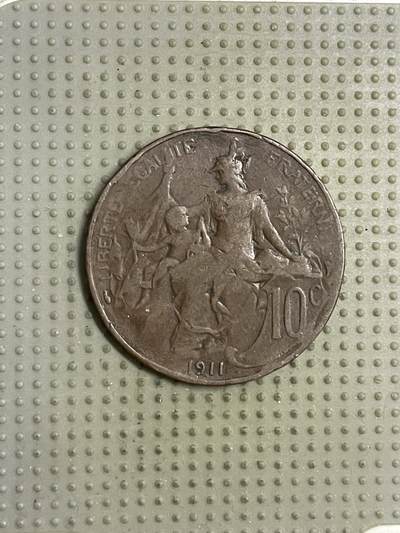 2026年第17场各国散币拍卖（总第167场） - 法国1911年10生丁